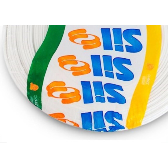 Fio Cabinho Flexivel Sil 4,0 Branco 100M