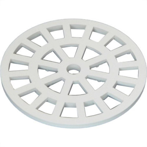 Grelha Plastica Dacunha Redonda Branca 10X10 