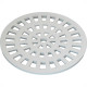Grelha Plastica Dacunha Redonda Branca 15X15 