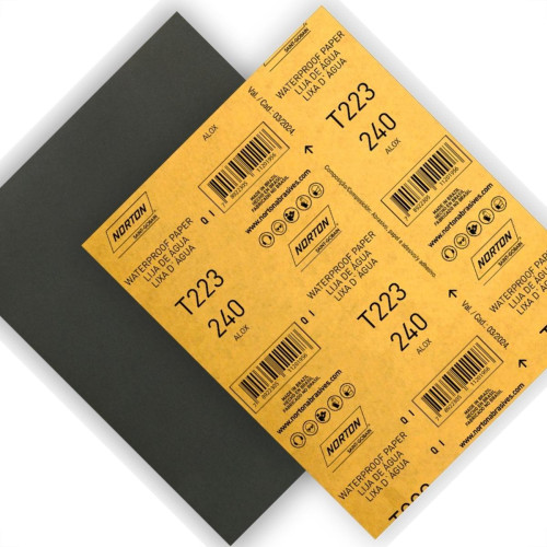 Lixa Dagua Norton 240 T223 - Kit C/50 Lixa Dagua Norton 240 T223 - Kit C/50