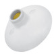 Kit C/5 - Plafonier Pvc Perlex Branco Redondo Soquete Pvc... Kit C/5 - Plafonier Pvc Perlex Branco Redondo Soquete Pvc...