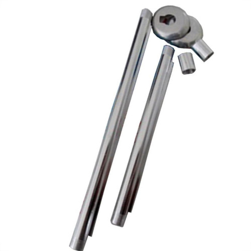 Braco Para Chuveiro Aluminio Gomes Garcia 30Cm 114 - Kit C/24 Braco Para Chuveiro Aluminio Gomes Garcia 30Cm 114 - Kit C/24