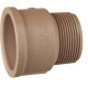 Adaptador Marrom Krona Soldavel Curto 25X3/4 331 - Kit C/50 Adaptador Marrom Krona Soldavel Curto 25X3/4 331 - Kit C/50