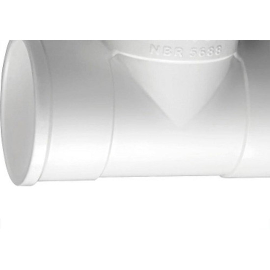 Tee Esgoto Krona 40Mm X 40Mm 658 - Kit C/25 