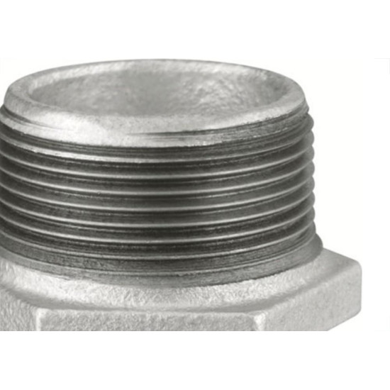 Tupy Niple Duplo Ferro Galvanizado G 1.1/2 Tupy Niple Duplo Ferro Galvanizado G 1.1/2