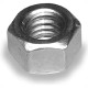 Porca Torneada Zincada  1/8'' Nc 500 Pecas 26617 Porca Torneada Zincada  1/8'' Nc 500 Pecas 26617