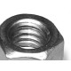 Porca Torneada Zincada  1/8'' Nc 500 Pecas 26617 Porca Torneada Zincada  1/8'' Nc 500 Pecas 26617