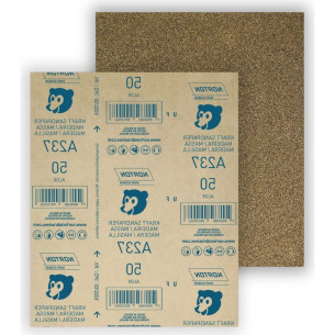 Lixa Madeira Norton 50 A237 - Kit C/50