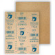 Lixa Madeira Norton 150 A237 - Kit C/50