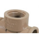 Tee Marrom Krona Liso Liso Rosca Reducao 25Mm X 1/2 495 - Kit C/20 Tee Marrom Krona Liso Liso Rosca Reducao 25Mm X 1/2 495 - Kit C/20