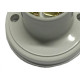 Kit C/2 - Soquete E27 Teste De Lâmpada Branco Com Borne B... Kit C/2 - Soquete E27 Teste De Lâmpada Branco Com Borne B...