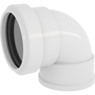 Cotovelo Esgoto Tigre Je Com Anel 40 - Kit C/25