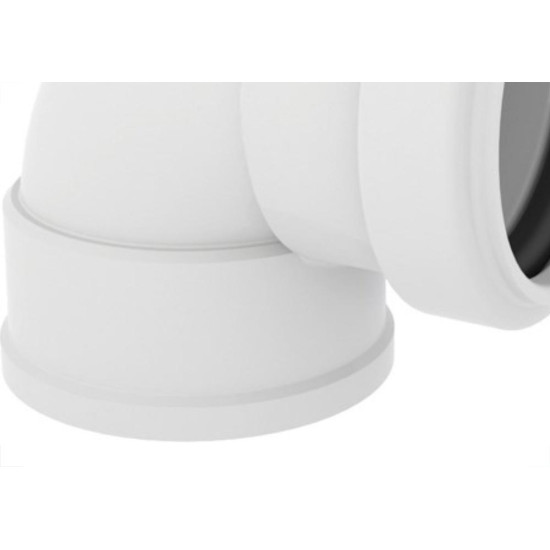 Cotovelo Esgoto Tigre Je Com Anel 40 - Kit C/25