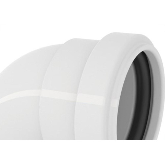 Cotovelo Esgoto Tigre Je Com Anel 40 - Kit C/25