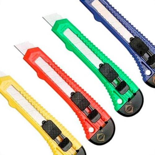 Estilete Brasfort Com Lamina Larga 18Mm 8286 Estilete Brasfort Com Lamina Larga 18Mm 8286