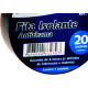 Fita Isolante Brasfort 20M X 19Mm Preta 8239 - Kit C/10 Fita Isolante Brasfort 20M X 19Mm Preta 8239 - Kit C/10