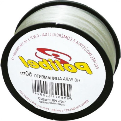 Linha Pedreiro 1 Fio Polibel 50M 36 - Kit C/12 Linha Pedreiro 1 Fio Polibel 50M 36 - Kit C/12