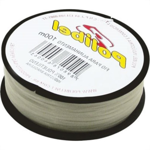Linha Pedreiro 1 Fio Polibel 100M 43 - Kit C/12 Linha Pedreiro 1 Fio Polibel 100M 43 - Kit C/12
