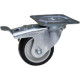 Rodizio Rodiline Base Giratorio 312Np 3''Freio 374 Rodizio Rodiline Base Giratorio 312Np 3''Freio 374