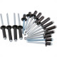 Rebite Rebitop Aluminio Preto Repuxo R516 Mil Rebite Rebitop Aluminio Preto Repuxo R516 Mil