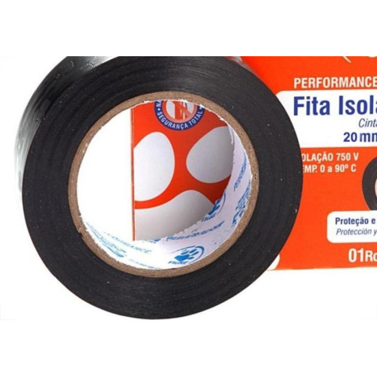 Kit C/3 - Fita Isolante Tigre 20M X 19Mm 