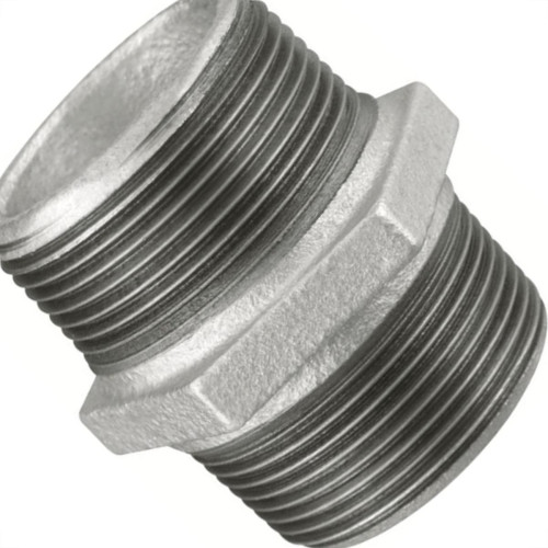 Tupy Niple Duplo Ferro Galvanizado I 2.1/2 Tupy Niple Duplo Ferro Galvanizado I 2.1/2