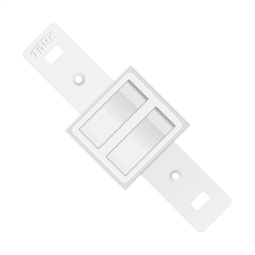 Conjunto Fame 4X2 Branco Sem Placa 2Simples 