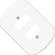 Placa Fame''Blanc''4X2 (2 Saidas Distanciada) 