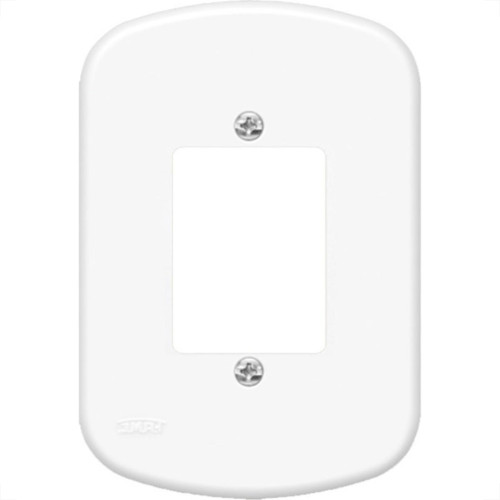 Placa Fame''Blanc''4X2 (1 Tomada/3 Saidas) Placa Fame''Blanc''4X2 (1 Tomada/3 Saidas)