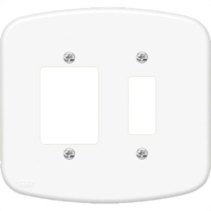 Placa Fame''Blanc''4X4 (1 Saida+3 Saidas) 