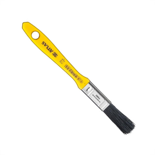 Pincel Trincha Pintura Atlas 319 X 1/2'' Amarela 319/1 - Kit C/12 Pincel Trincha Pintura Atlas 319 X 1/2'' Amarela 319/1 - Kit C/12