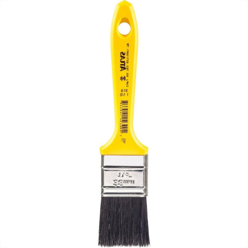 Pincel Trincha Pintura Atlas 319 X 1.1/2'' Amarela 319/4 - Kit C/12 Pincel Trincha Pintura Atlas 319 X 1.1/2'' Amarela 319/4 - Kit C/12