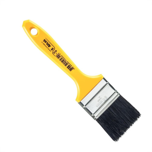 Pincel Trincha Pintura Atlas 319 X 2'' Amarela 319/5 - Kit C/12 Pincel Trincha Pintura Atlas 319 X 2'' Amarela 319/5 - Kit C/12