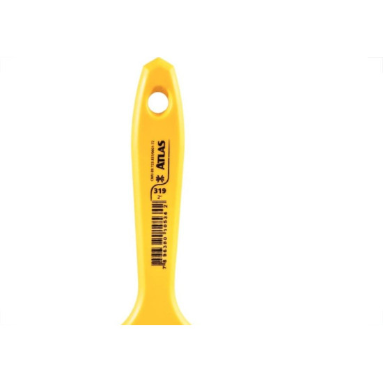 Pincel Trincha Pintura Atlas 319 X 2'' Amarela 319/5 - Kit C/12 Pincel Trincha Pintura Atlas 319 X 2'' Amarela 319/5 - Kit C/12