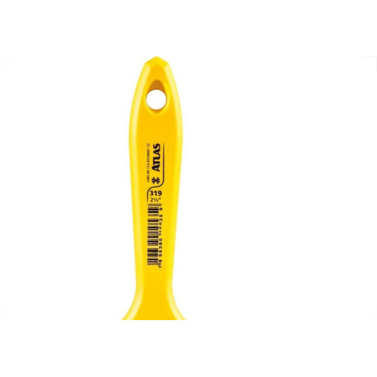 Pincel Trincha Pintura Atlas 319 X 2.1/2'' Amarela 319/6 - Kit C/12 Pincel Trincha Pintura Atlas 319 X 2.1/2'' Amarela 319/6 - Kit C/12