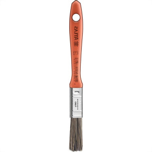 Pincel Trincha Pintura Atlas   395 X 1/2'' Laranja 395/1 - Kit C/12 
