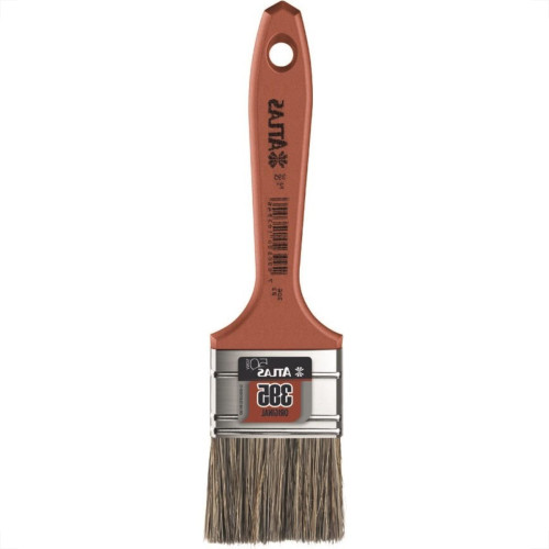 Pincel Trincha Pintura Atlas 395 X 2'' Laranja 395/5 - Kit C/12 Pincel Trincha Pintura Atlas 395 X 2'' Laranja 395/5 - Kit C/12