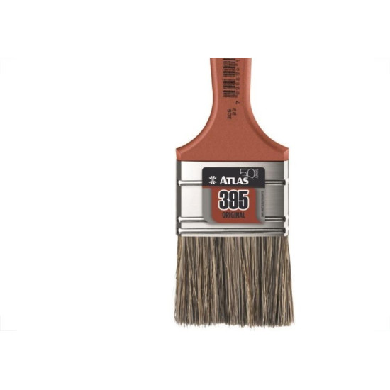 Pincel Trincha Pintura Atlas 395 X 2'' Laranja 395/5 - Kit C/12 Pincel Trincha Pintura Atlas 395 X 2'' Laranja 395/5 - Kit C/12