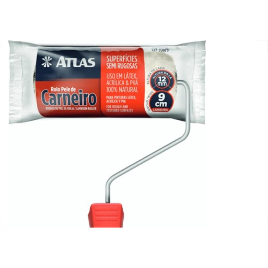 Rolo La Atlas Pele 1A. 09Cm Com Cabo 306/9