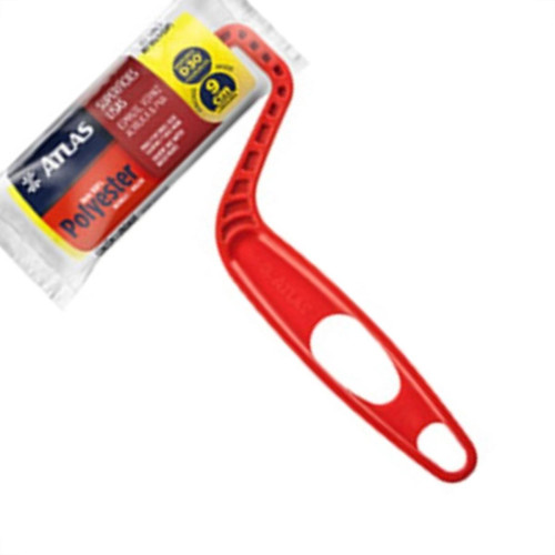 Rolo Poliester Atlas Amarelo 606 09Cm Com Cabo 606/9 Rolo Poliester Atlas Amarelo 606 09Cm Com Cabo 606/9