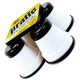 Pe Geladeira/Fogao Plastico Redondo Pratic Branco Pe Geladeira/Fogao Plastico Redondo Pratic Branco