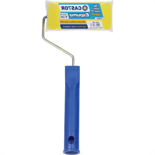 Rolo Espuma Castor 09Cm Com Cabo 36 Rolo Espuma Castor 09Cm Com Cabo 36