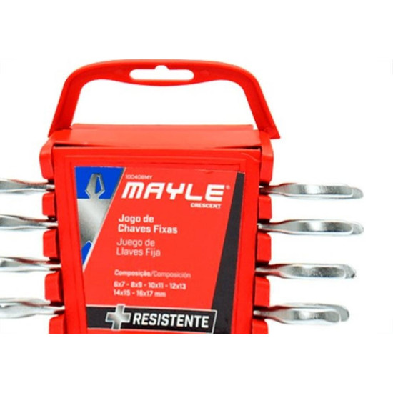 Chave Fixa Mayle 6A17Mm Kit 06Pecas 100408My Chave Fixa Mayle 6A17Mm Kit 06Pecas 100408My