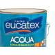 Eucatex Tinta Esmalte Brilho Base Agua 1/4 Branco Eucatex Tinta Esmalte Brilho Base Agua 1/4 Branco