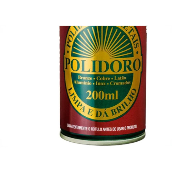 Nobel Brasil Polidor P/Metais Polidoro 200Ml Nobel Brasil Polidor P/Metais Polidoro 200Ml