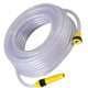 Acquaflex Mangueira Malha Trançada Aquaflex Cristal 15Mt Acquaflex Mangueira Malha Trançada Aquaflex Cristal 15Mt