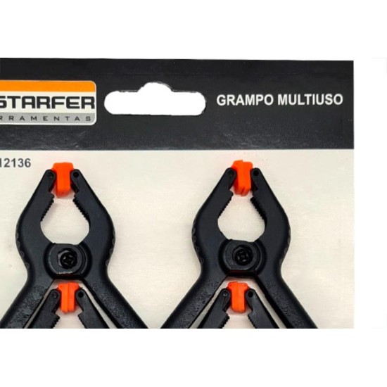 Starfer Grampo Multiuso Starf Marc.N2 C/04 Starfer Grampo Multiuso Starf Marc.N2 C/04