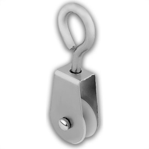 Crafer Roldana Plastica 02 Olhal - Kit C/25 Un