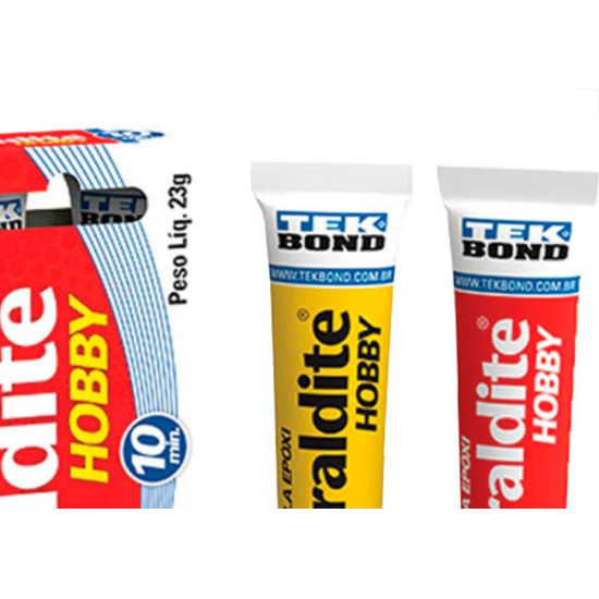 Tek Bond Araldite Hobby 23Gr (10 Minut) - Kit C/6 Pc Tek Bond Araldite Hobby 23Gr (10 Minut) - Kit C/6 Pc