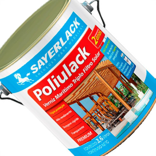 Sayerlack Verniz Sayer.Poliulack Mar.Acet.Gl Sayerlack Verniz Sayer.Poliulack Mar.Acet.Gl